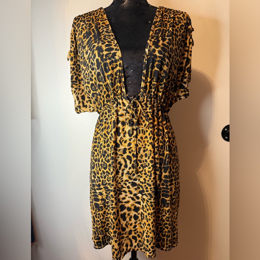 EUC Vintage Vix Paula Hermanny Swim Coverup Size M